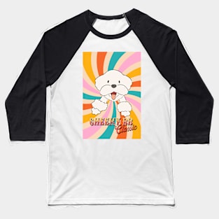 Lucky Bichon Baseball T-Shirt